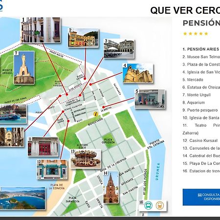 Pension Aries San Sebastián Kültér fotó